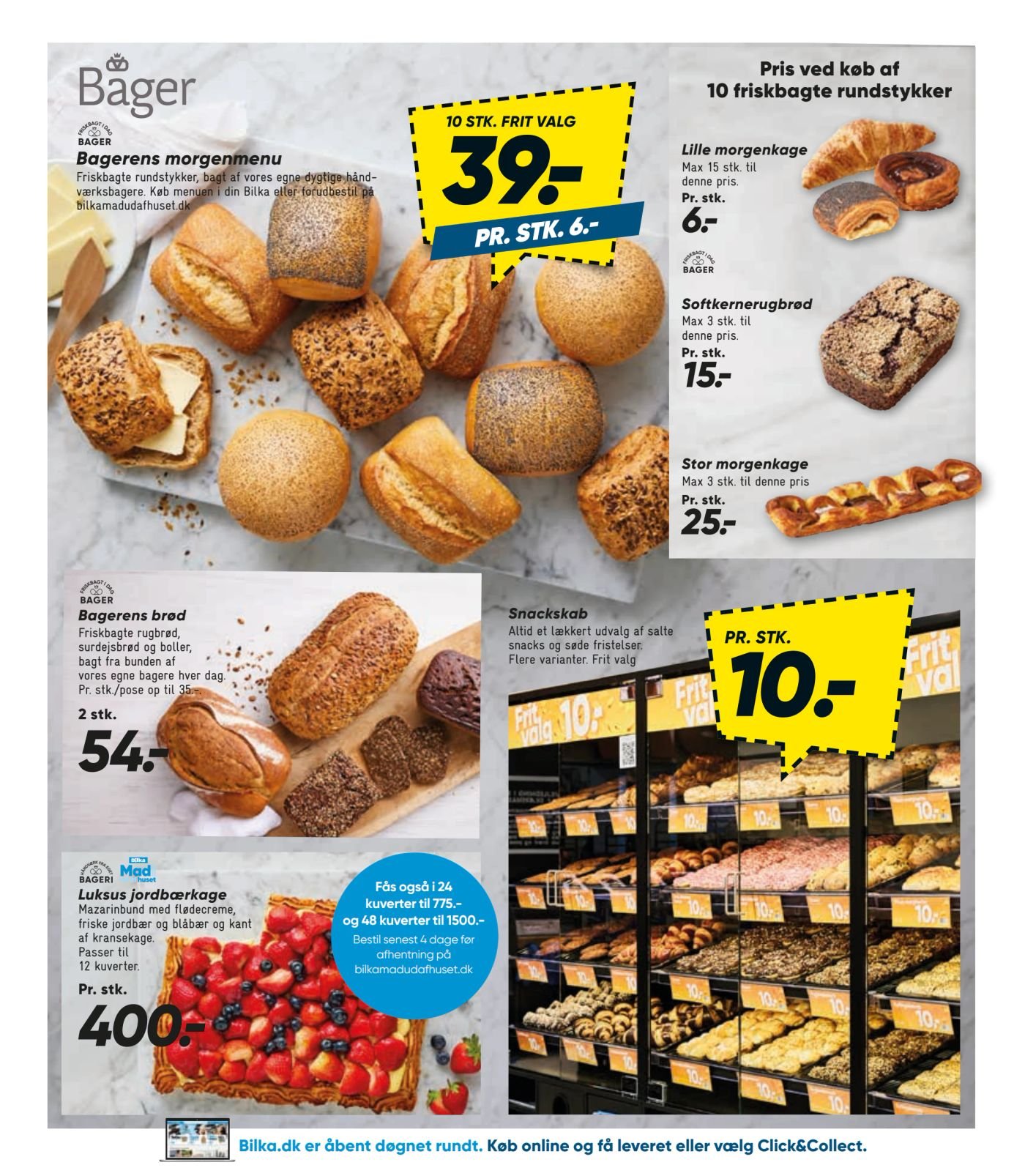 Sødt kernerugbrød Max 15 stk. til denne pris. Pr. stk. – Bilka