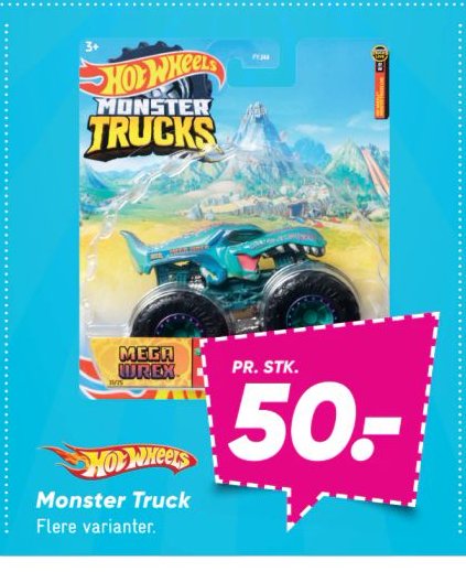 Monster Truck Flere varianter. – Bilka