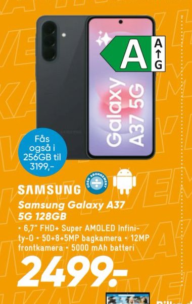Samsung Galaxy A37 5G 128GB – Bilka