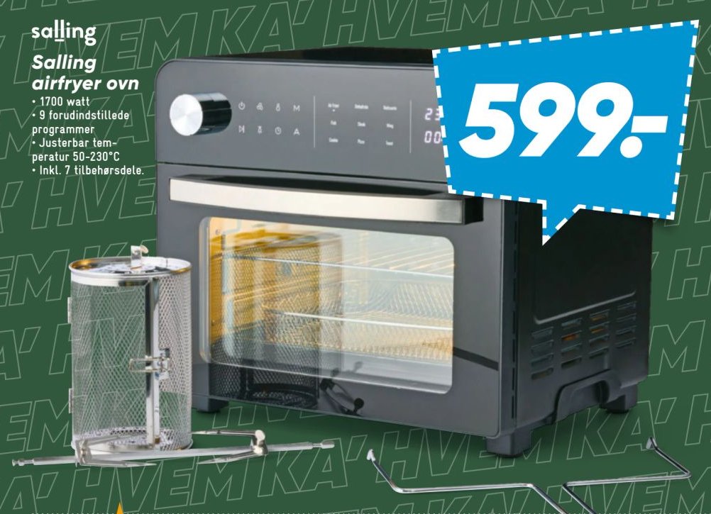 Salling airfryer – Bilka