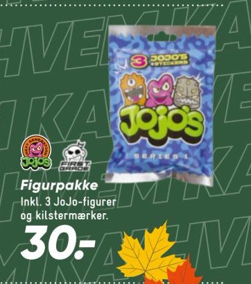 Figurpakke – Bilka