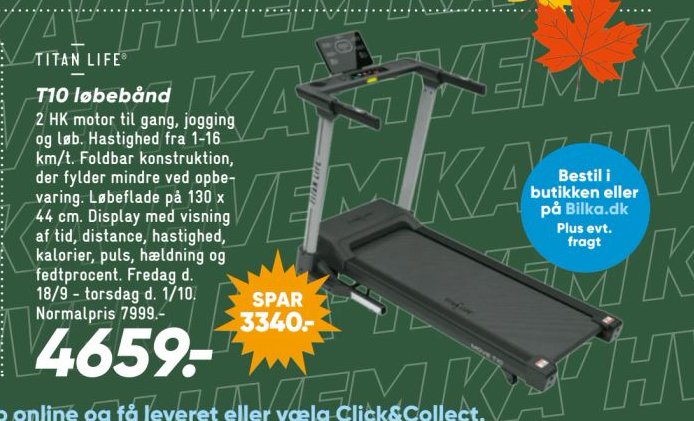 Løbebånd – Bilka