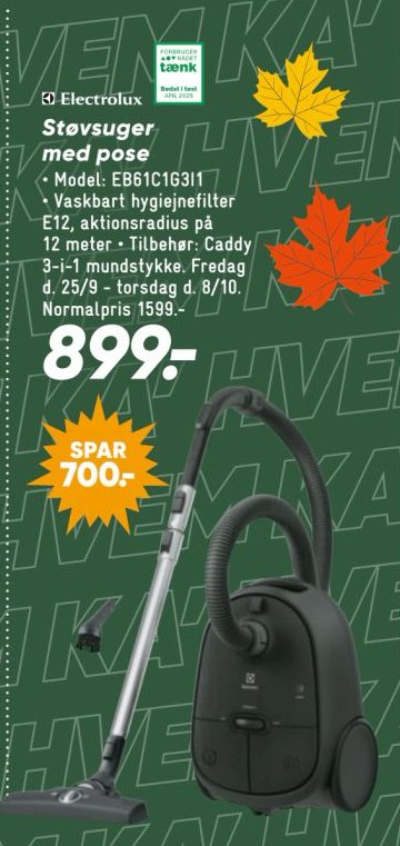 Electrolux Støvsuger med pose – Bilka
