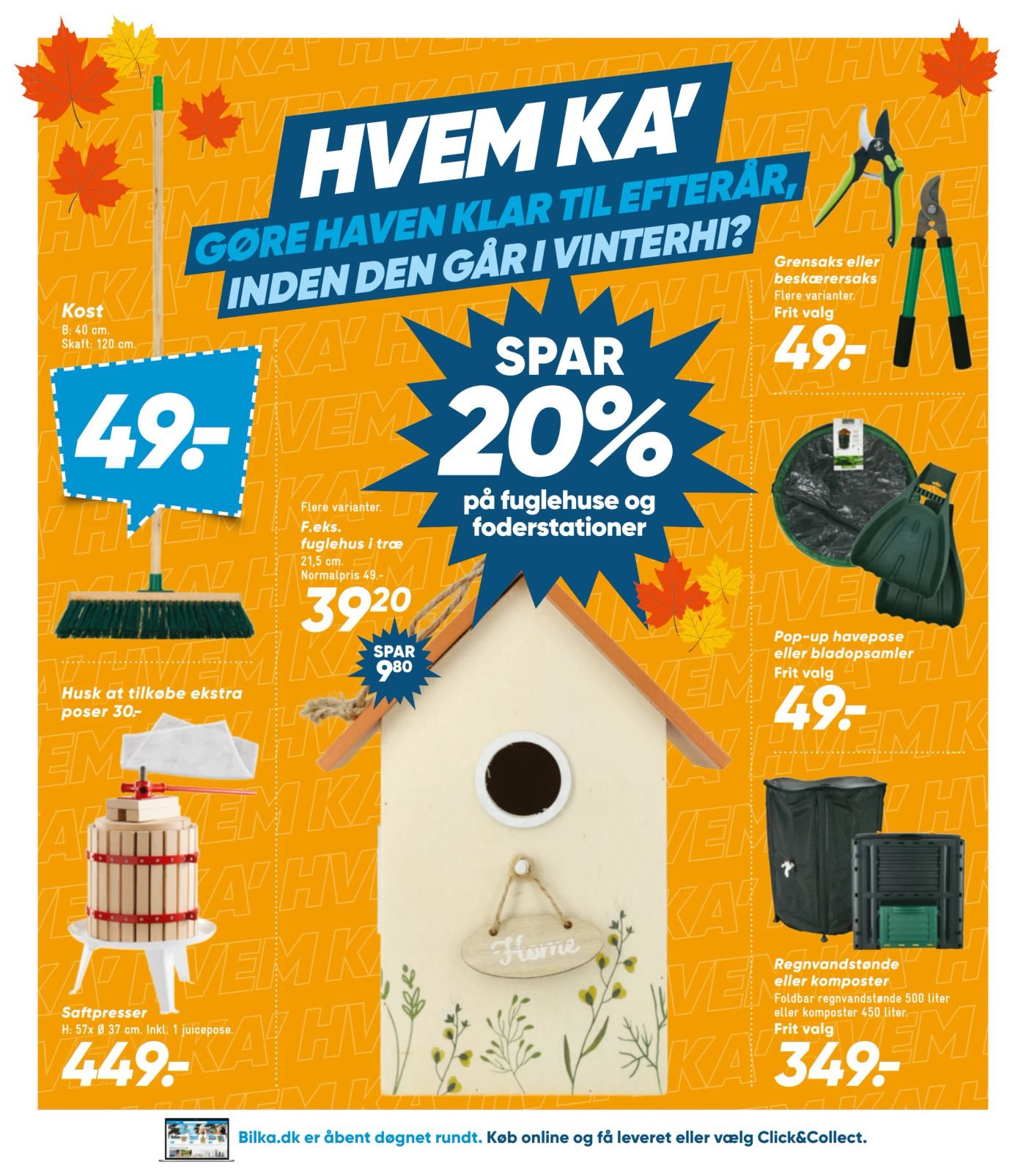 Fuglehus i træ Smallpris SPAR 9,80 – Bilka