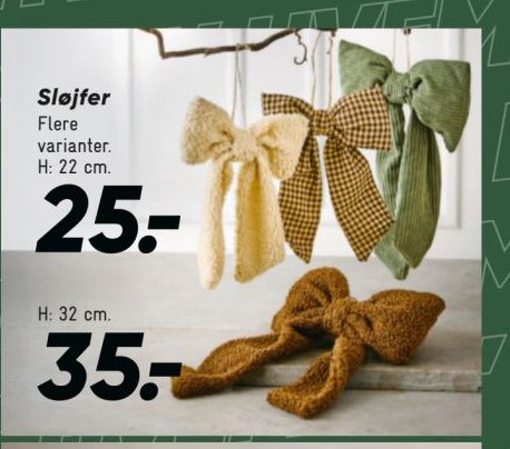 Sløjfer – Bilka