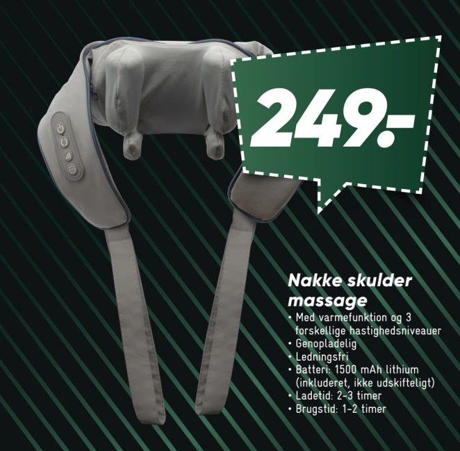 Nakke skulder massage – Bilka