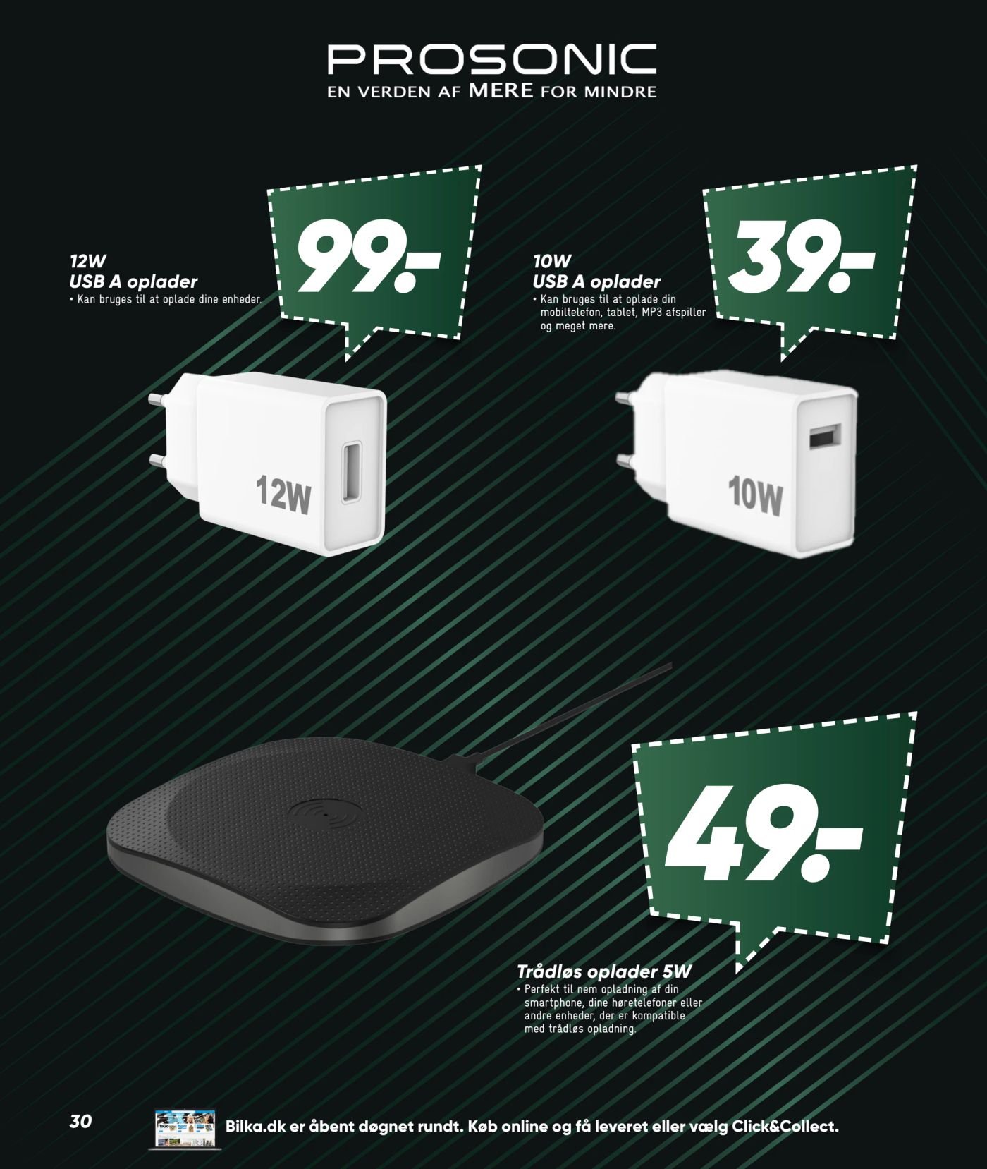 10W USB A oplader – Bilka