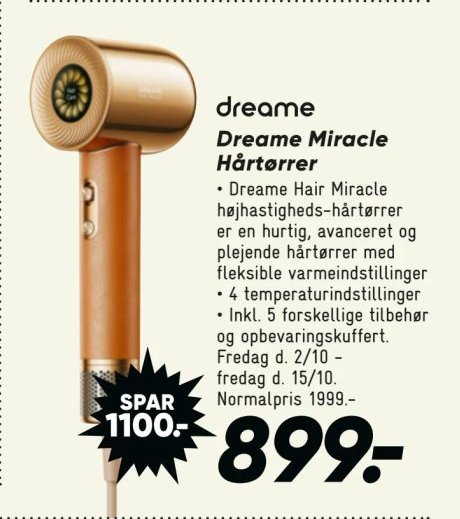 Dreame Miracle Hårtørrer – Bilka