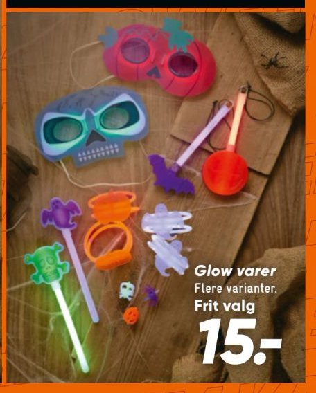 Glow varer Flere varianter. – Bilka