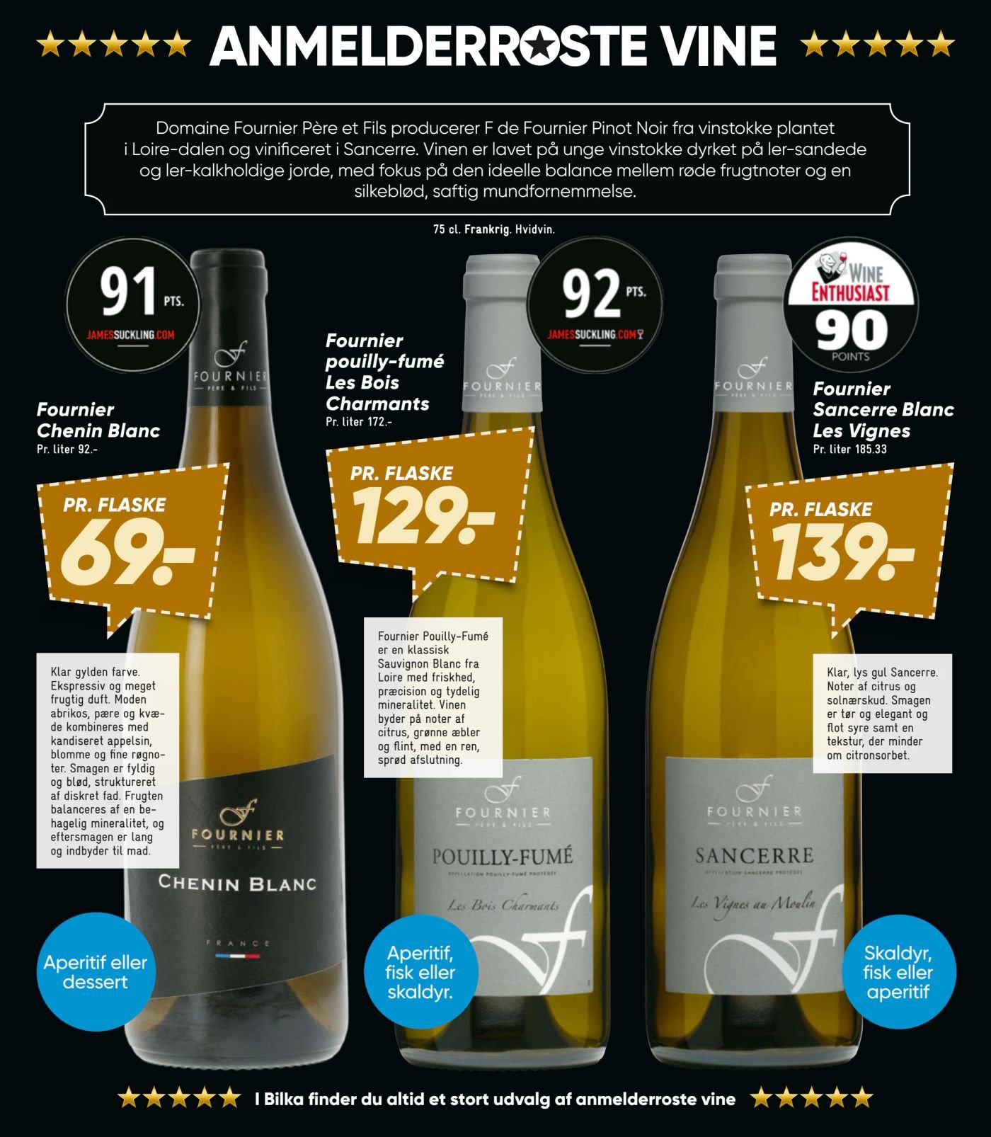 Fournier Pouilly-fumé Les Bois Charmants – Bilka