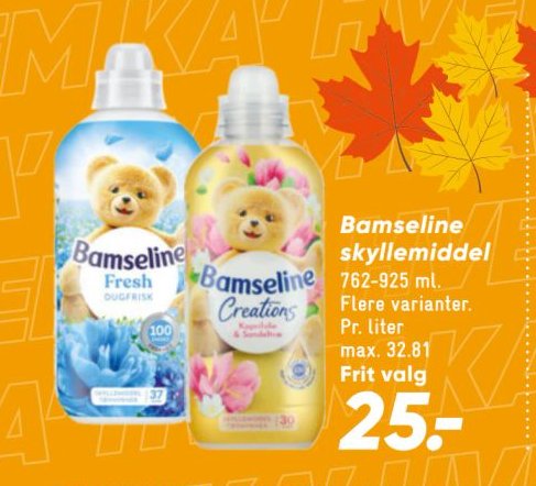 Bamseline skyllemiddel – Bilka