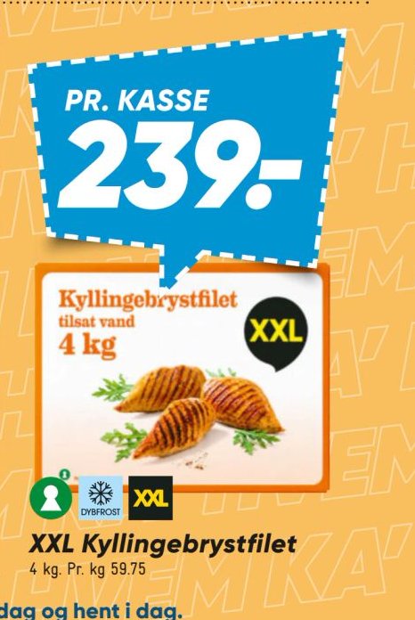 XXL Kyllingebrystfilet – Bilka