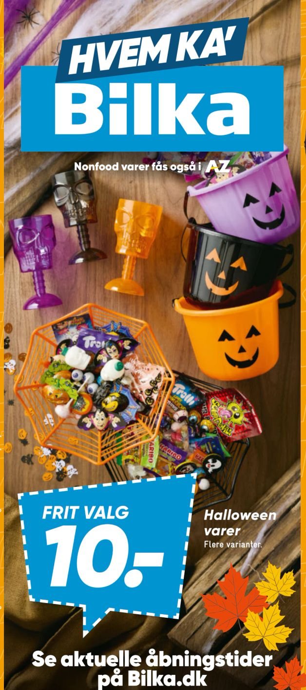 Halloween varer Flere varianter – Bilka