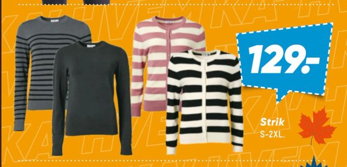 Strik S-2XL. – Bilka