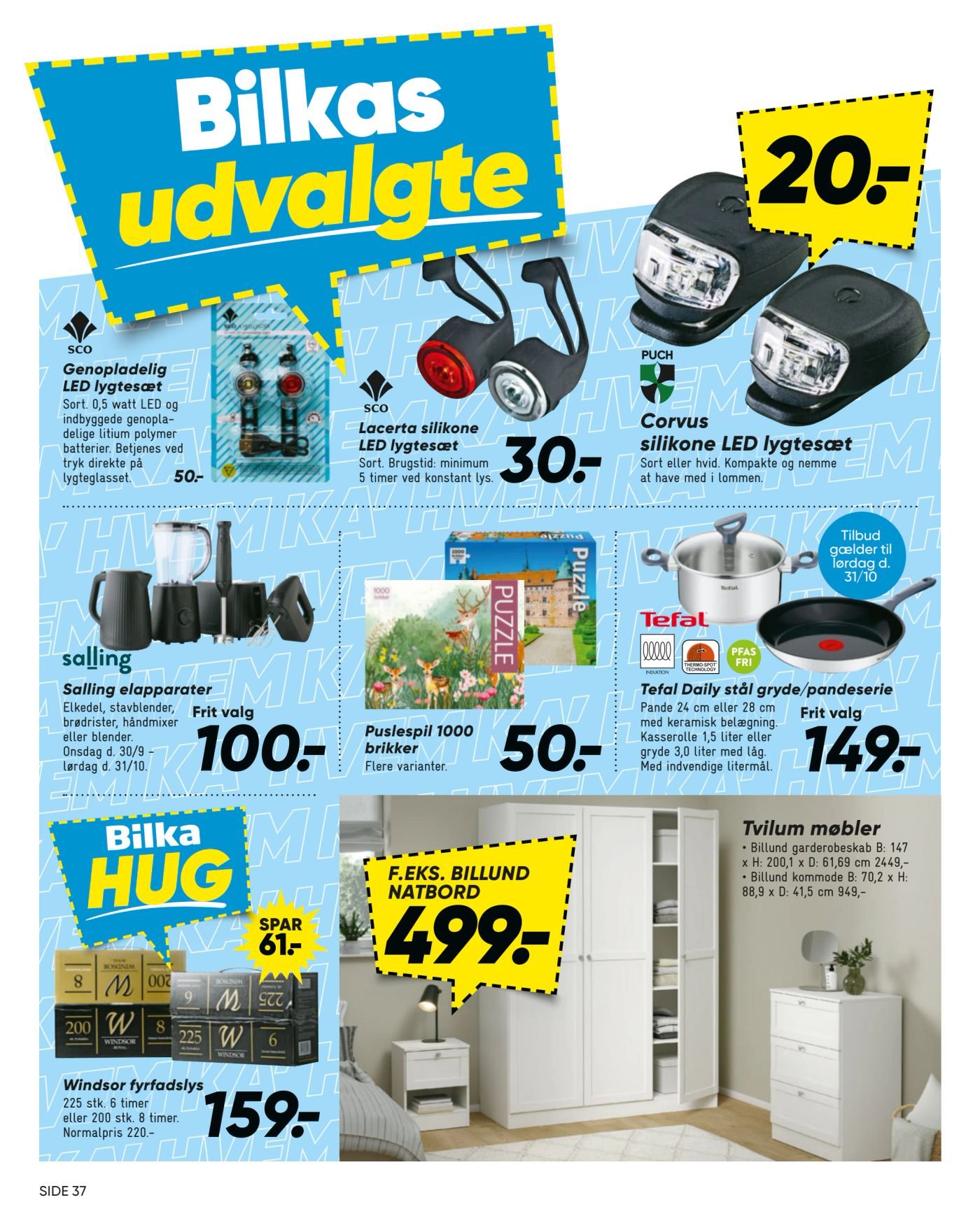 SCO Lacerta silikone LED lygtessæt – Bilka