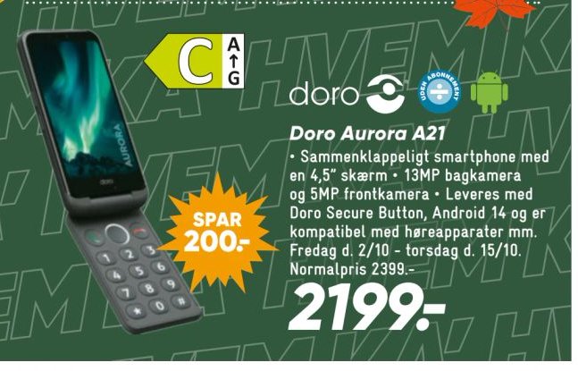 Doro Aurora A21 – Bilka