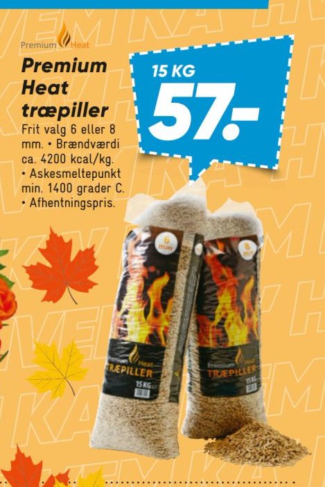 Premium Træpiller 15 KG – Bilka