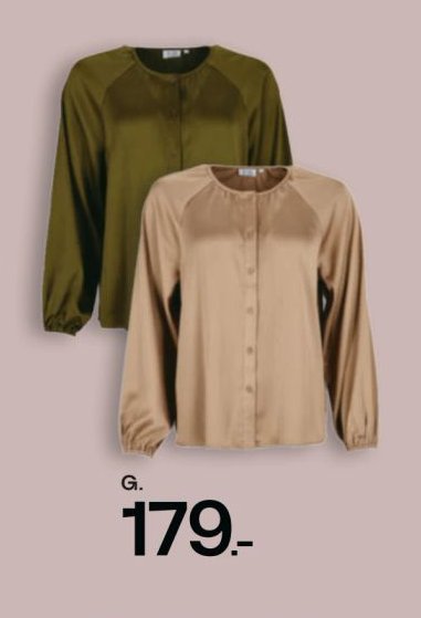 G. Bluse. S-2XL. – Bilka