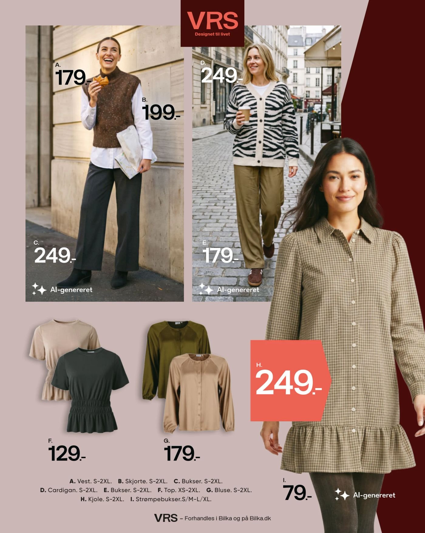 E. Bukser. S-2XL. – Bilka
