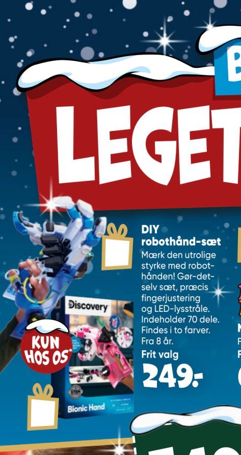 DIY robothånd-sæt – Bilka