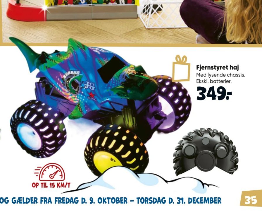 Fjernstyret haj – Bilka