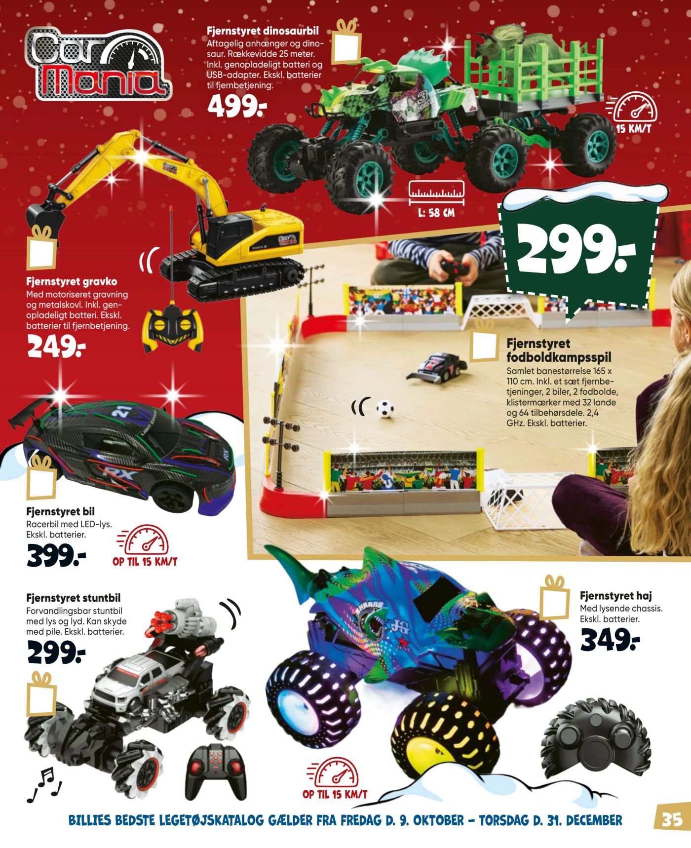 Fjernstyret dinosaurbil – Bilka