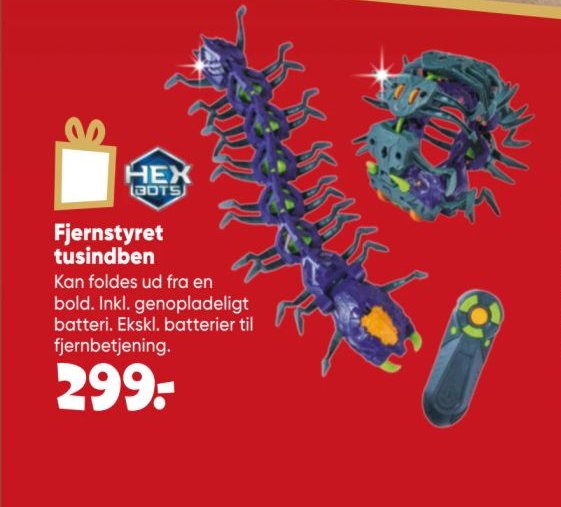 Fjernstyret tusindben – Bilka