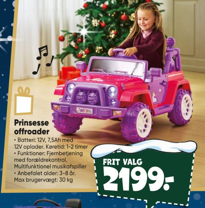 Prinsesse offroader – Bilka