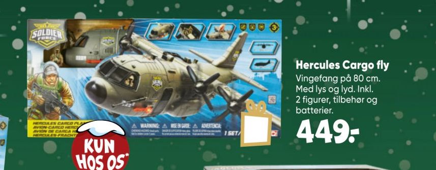 Hercules Cargo fly – Bilka