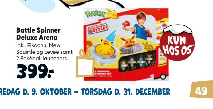 Battle Spinner Deluxe Arena – Bilka