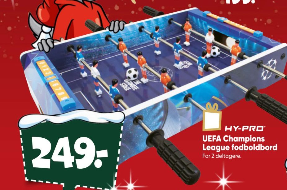 HY-PRO® UEFA Champions League fodboldbord – Bilka