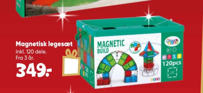 Magnetisk legesæt – Bilka