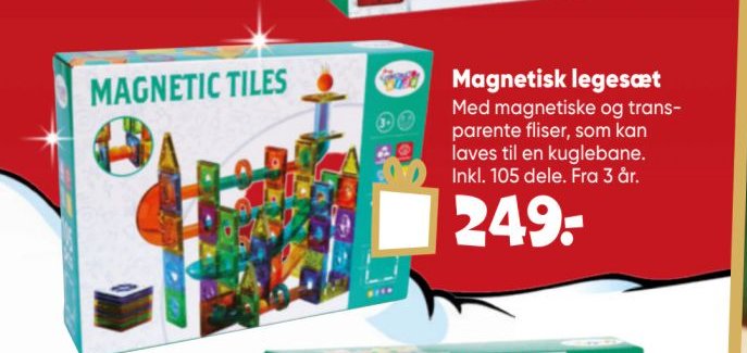 Magnetisk legesæt – Bilka