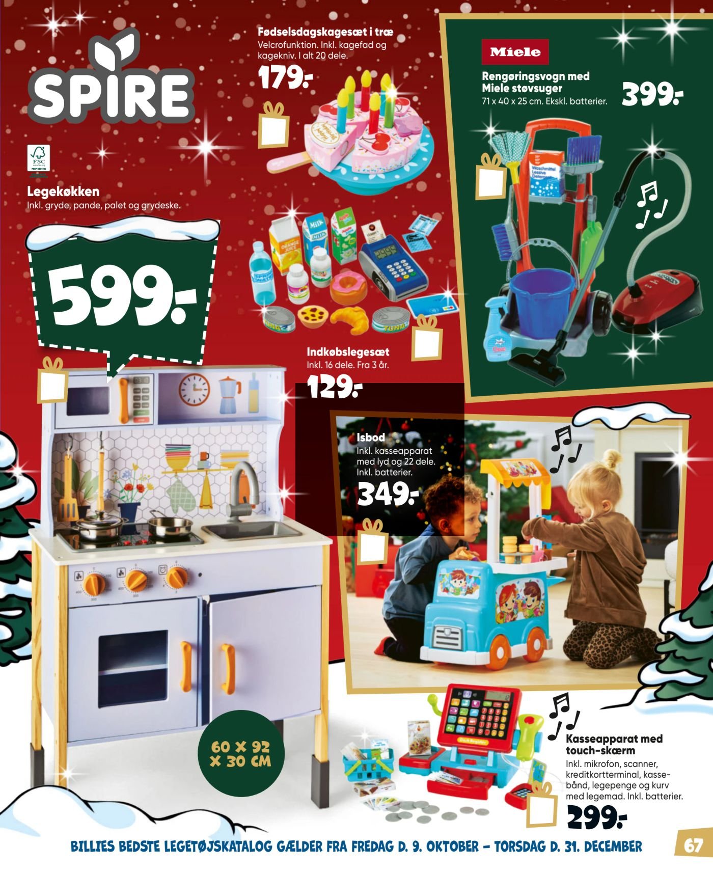 Kasseapparat Inkl. lys og 22 dele. Ekskl. batterier. – Bilka