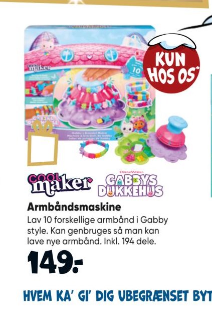 Armbåndsmaskine – Bilka