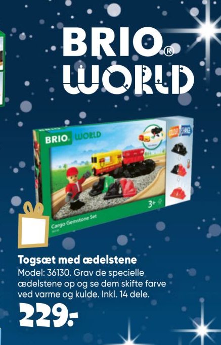 Togsæt med ædelstene – Bilka