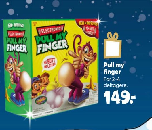 Pull my finger – Bilka