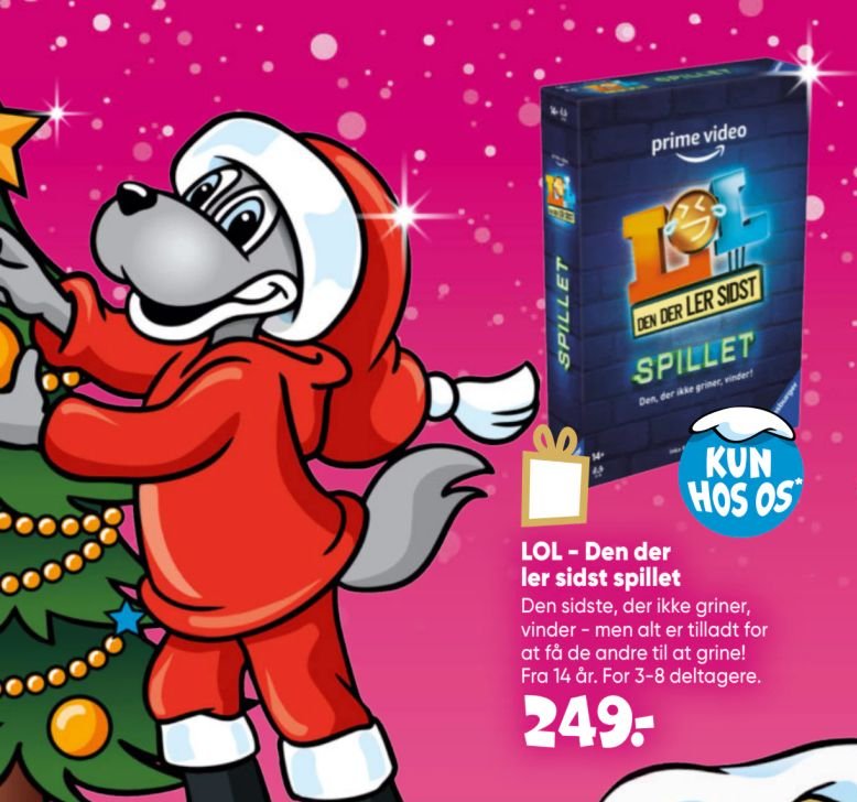LOL - Den der ler sidst spillet – Bilka