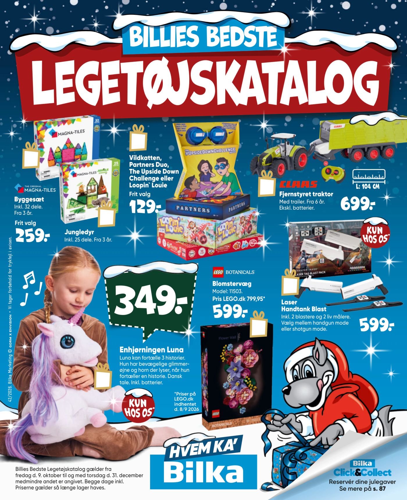 Blomstervæg – Bilka