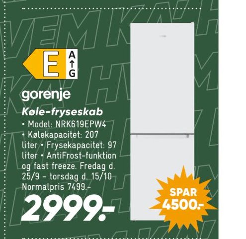 gorenje Køle-fryseskab – Bilka