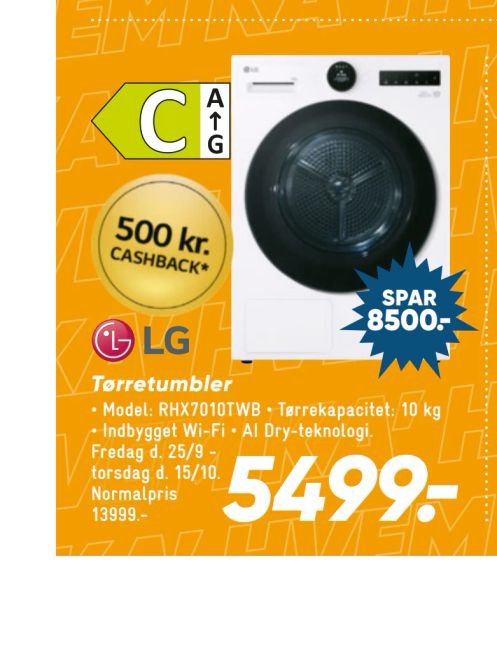 LG Tørretumbler – Bilka