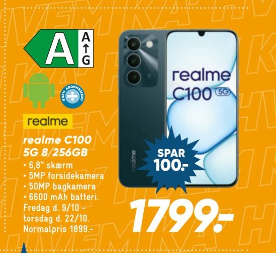 realme C100 5G 8/256GB – Bilka