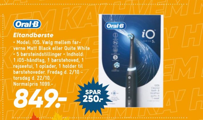 Oral-B Eltandbørste – Bilka