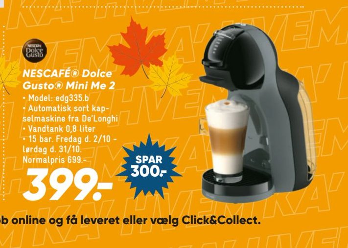 NESCAFÉ® Dolce Gusto® Mini Me 2 – Bilka