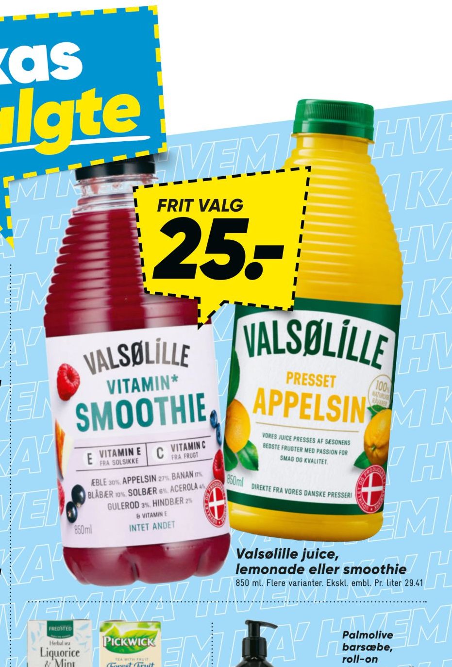 Valsølille juice, lemonade eller smoothie – Bilka