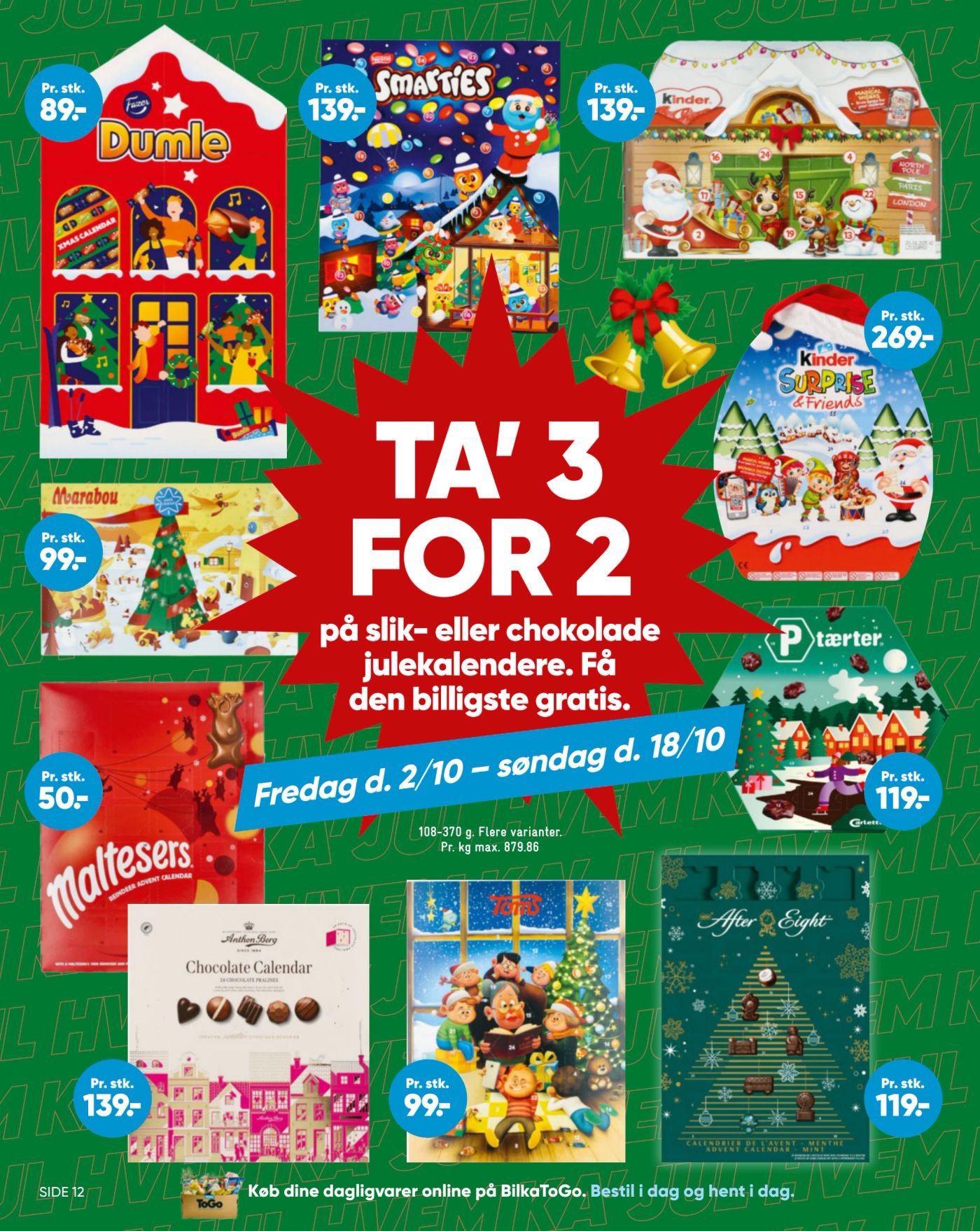 Smarties 3 stk – Bilka