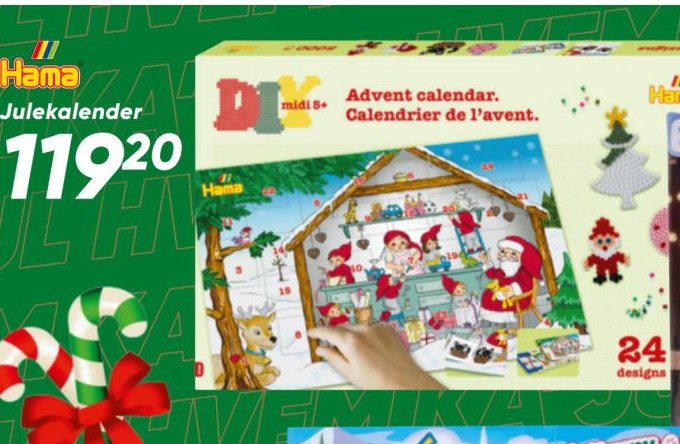 Hama Julekalender – Bilka