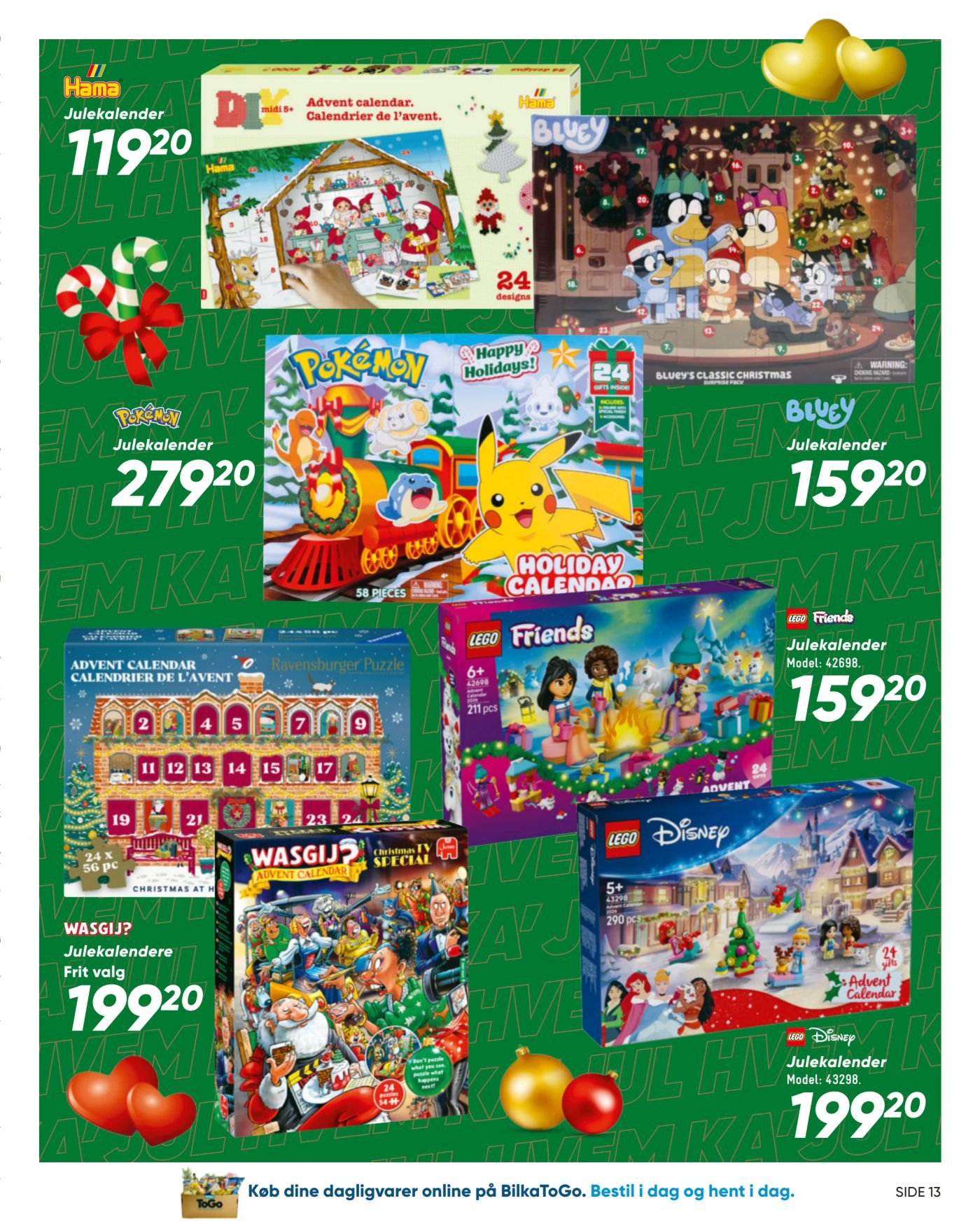 Pokémon Julekalender – Bilka