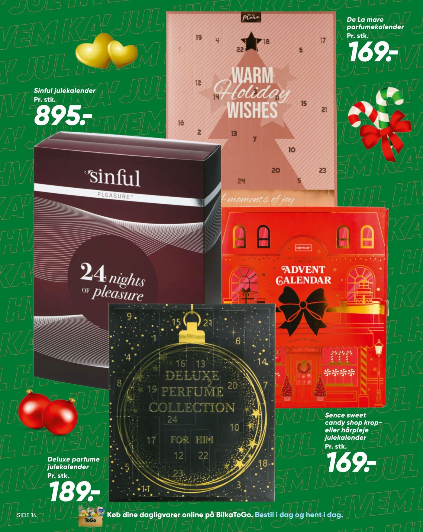 Le mare parfume kalender Pr. stk. – Bilka