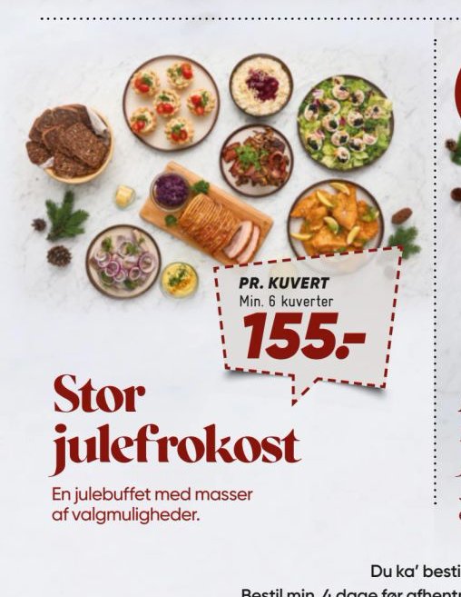 Stor julefrokost – Bilka